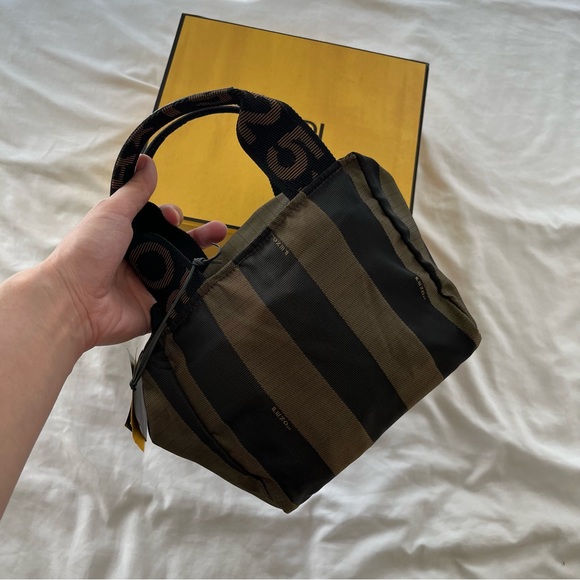 SOLD Authentic FENDI Zucca Mini Bag - Picture 13 of 15